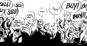 Stock Market Cartoon