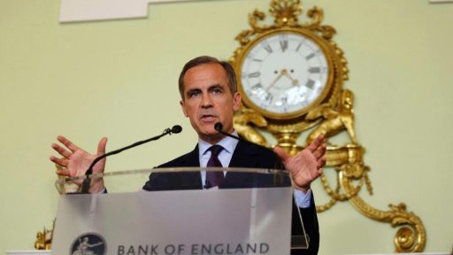 Mark Carney gives speech-