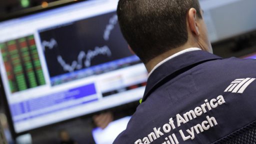 Bank of America-Merrill Lynch trader