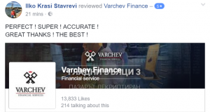 Varchev Finance Facebook