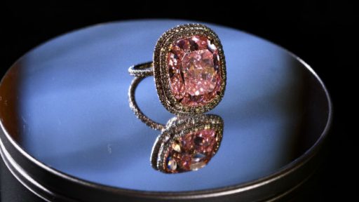 Pink diamond auction