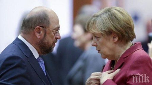 Martin Schulz pouring cold water on investors hype