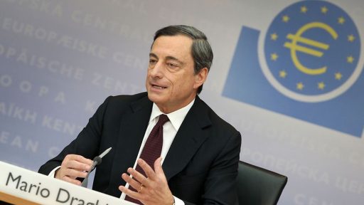 Mari Draghi speak in ECB