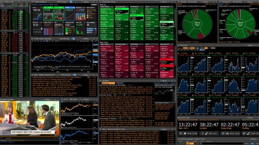 Bloomberg Pro Terminal Interface