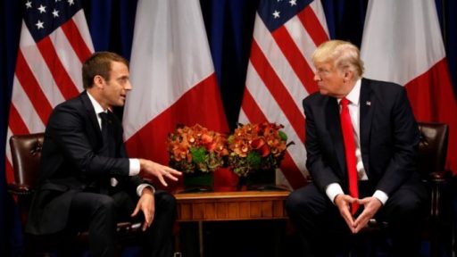 Macron and Trump