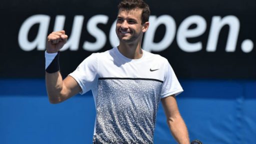 Grigor Dimitrov wins again