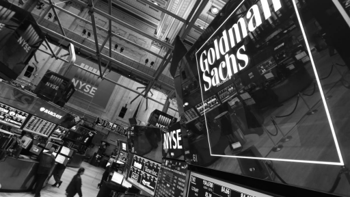 Goldman Sachs an NYSE Floor