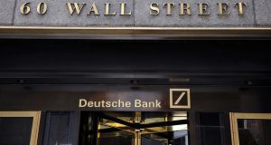 Deutsche bank is moving out from Wall street