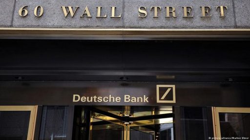 Deutsche bank is moving out from Wall street