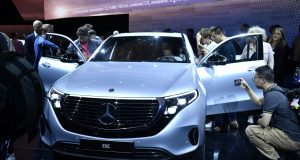 Mercedes EQC on World premiere in Stockholm, Sweden