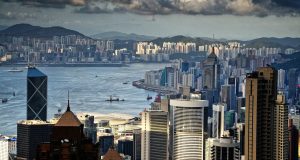 Hong Kong City landscape