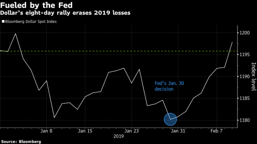 Dollar rally